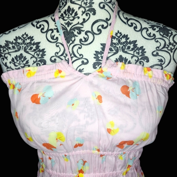 🆕️ BP. Pink Halter Crop Top- Medium - Picture 2 of 6